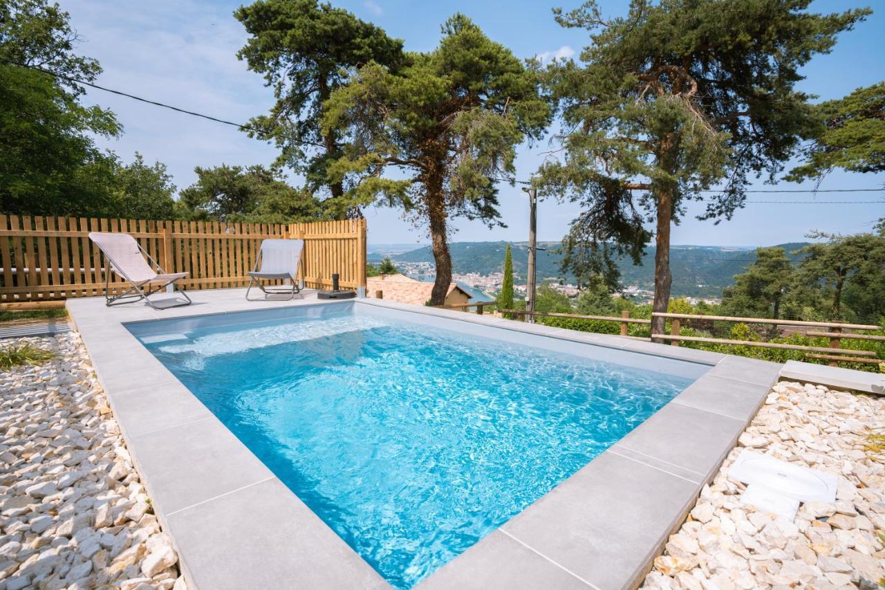 La Booa - Ecolodge En Ardeche - Piscine Privee - Ecolodgite Ozon  Exteriör bild