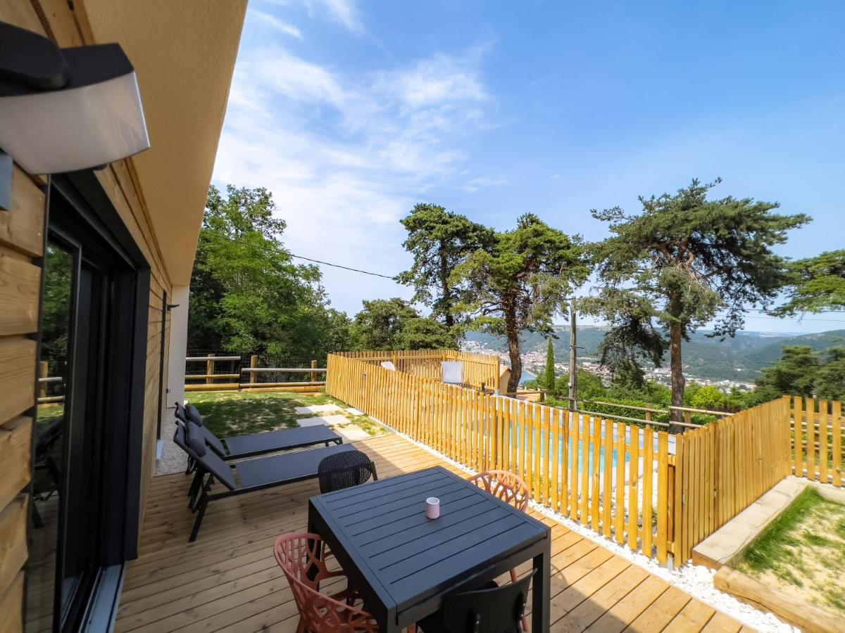 La Booa - Ecolodge En Ardeche - Piscine Privee - Ecolodgite Ozon  Exteriör bild
