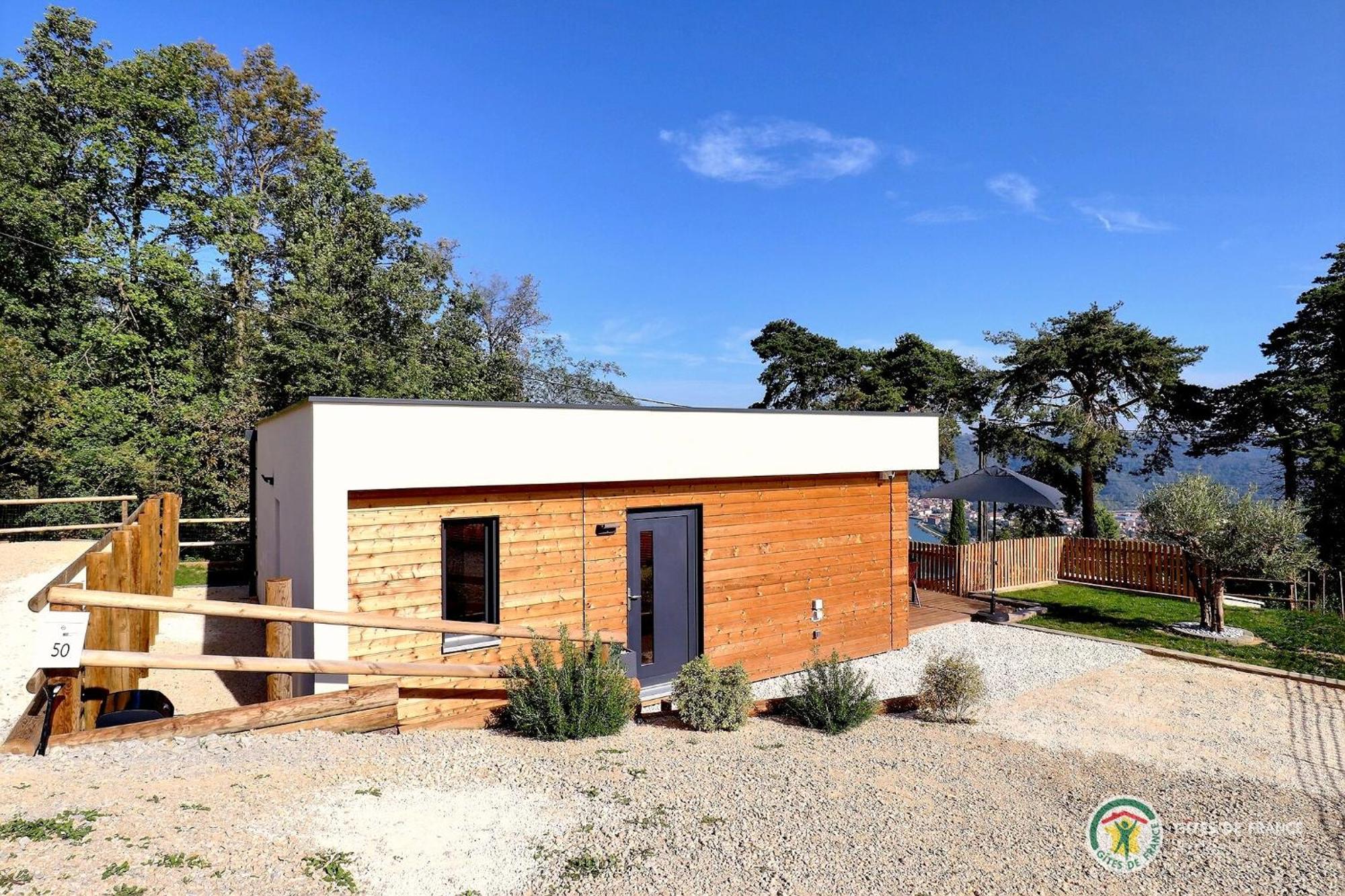 La Booa - Ecolodge En Ardeche - Piscine Privee - Ecolodgite Ozon  Exteriör bild