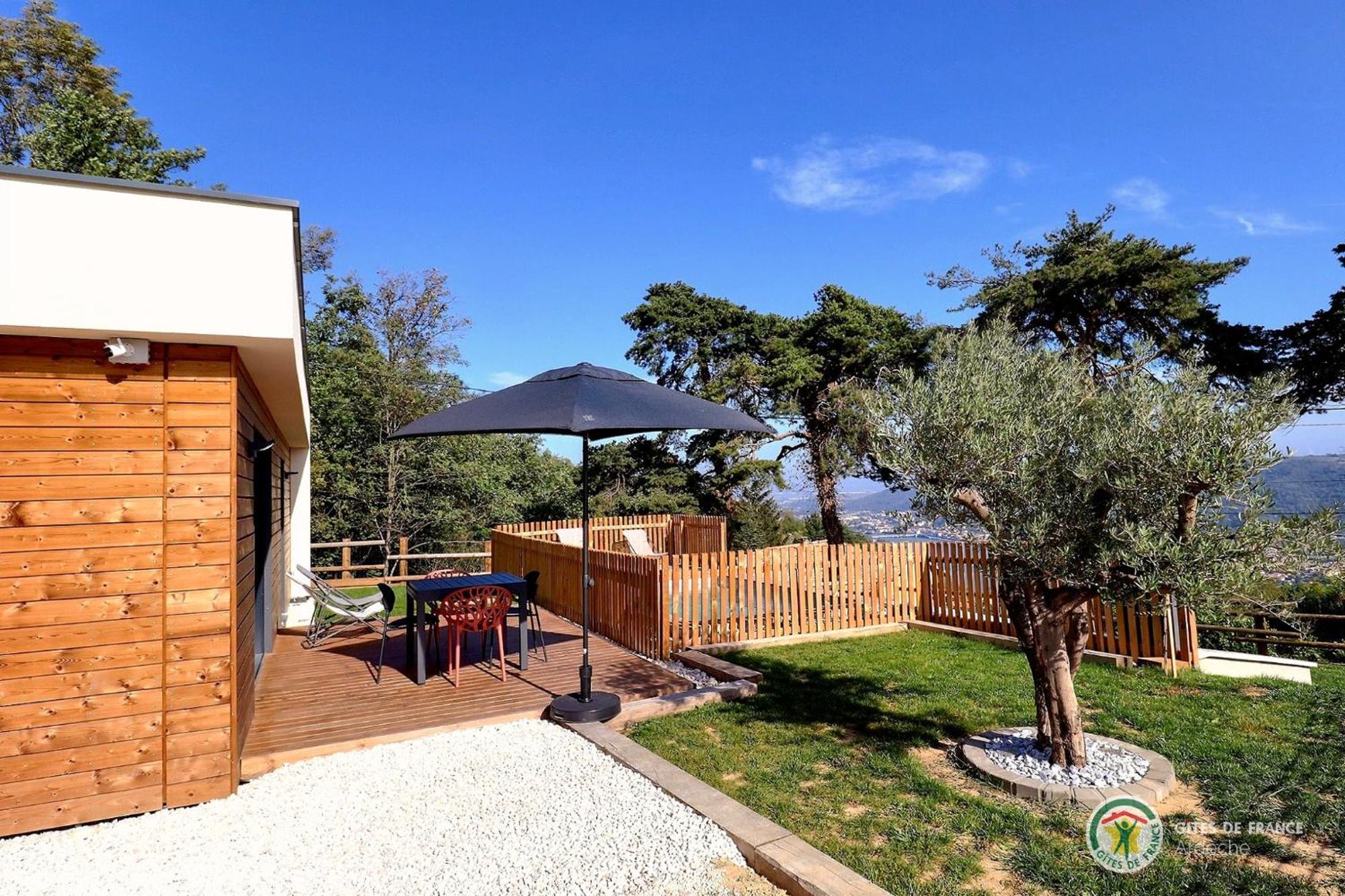 La Booa - Ecolodge En Ardeche - Piscine Privee - Ecolodgite Ozon  Exteriör bild